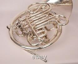 French Horn Alexander model 103 Silver, Very good condition! Fast Shipping