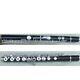 Funion Professional Ebony Flute Set C Key 16 Open Silver Plated Cupronickel Key