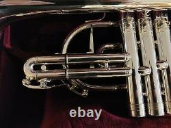 Geneva Symphony Cornet Silver Plate (Refurbished Instrument)