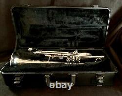Getzen Severinsen Eterna Silver Plated Bb Trumpet 1973 1st Trigger, Case, MP