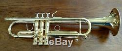 Gold Plated Stomvi Elite Combi Trumpet w Gold Plated and Silver Plated Bells