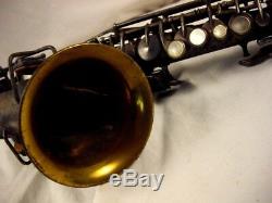 H. N. WHITE KING SILVER PROFESSIONAL Bb CURVED SOPRANO SAXOPHONE