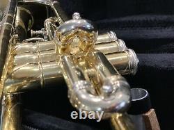 Holton 1929 Llewellyn Model Trumpet -original GOLD PLATED FINISH