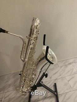 IW 661 Bass Saxophone Silver Plated show special