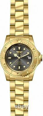 Invicta 15848 Pro Diver 40MM Men's Automatic Gold Plated Charcoal Dial Watch