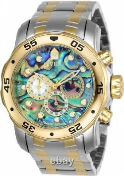 Invicta 24836 Pro Diver Blue Abalone Dial Mens Stainless Steel Watch