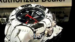 Invicta 52mm Grand Pro Diver Ultra White Aqua HydroPlated Graffiti Chrono Watch