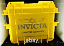 Invicta Men 40mM PRO DIVER COIN EDGE Quartz Watch With FLASK CASE BUNDLE PACKAGE