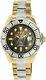 Invicta Pro Diver Automatic Black Mother Of Pearl Two-tone Mens Watch 16034