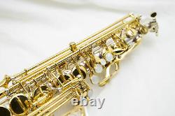 Jupiter JAS-869 Silver Plated Two Tone Professional Alto Saxophone, Great Cond