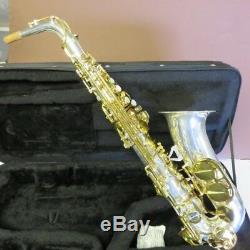 KING ZEPHYR Alto Saxophone Silver plated