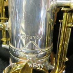 KING ZEPHYR Alto Saxophone Silver plated