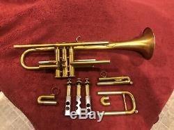Kanstul 1600 Trumpet, Wayne Bergeron Model, Bb, Yellow Brass, Mouthpiece, Case
