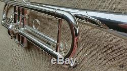 Kanstul Besson MEHA Lightweight LARGE BORE, Silver plated GAMONBRASS trumpet
