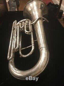 King 2280 4-Valve Bb Euphonium Serviced and Play Tested
