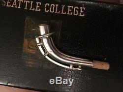 King Zephyr 1940 Satin Silver USA Engraved Alto Saxophone