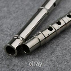 Kung Fu Titanium Steel Flute Chinese Traditional Musical Instrument Di Zi