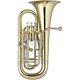 Levante Lv-bh5411 Professional Bb Baritone Horn With4 Monel Pistons Gold Trim Kit