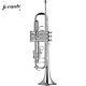 Levante Lv-tr4201 Pro Series Bb Silver Plated Trumpet + Soft Case, Mouthpiece