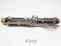 Lightly Used Buffet Professional Bb Tosca Grenadilla Clarinet Silver Plated Keys