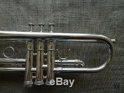 Lightweight! Adams A5, Silverplated, original Gig Bag GAMONBRASS trumpet