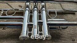 MINT! Hub Van Laar C1, Large Bore, C key, Silverplated GAMONBRASS trumpet