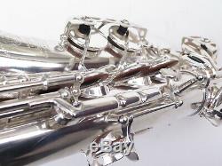 Mint Selmer SBA alto saxophone. 1953. Original silver. Superb