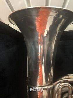 Miraphone 186 4U 4/4 BBb Tuba Silver Plated
