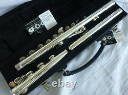 Miyazawa Prof. Flute with PCM head joint / open holes / offset G / B foot