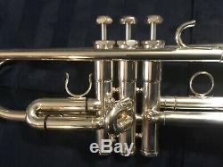 NEW SCHILKE S32HD SILVER PLATED Bb TRUMPET withCASE & MOUTHPIECE