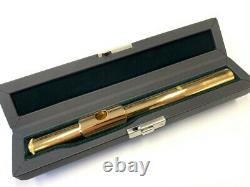 New ALTUS FLUTE Head Joint STERLING Silver (. 925) S Cut Fully GOLD PLATED