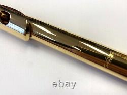 New ALTUS FLUTE Head Joint STERLING Silver (. 925) S Cut Fully GOLD PLATED