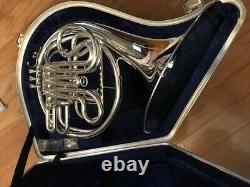 New Basson Professional Double French Horn Silver