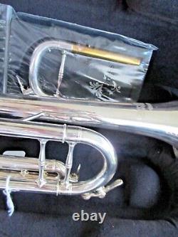 New CarolBrass CTR-5060H-GSS-Bb-S Bb Trumpet, Stering Leadpipe, Pro Instrument
