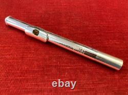 New HAYNES Classic HEAD JOINT in STERLING with14 K GOLD Riser Ships FREE WRLDWDE