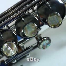New LA Sax Big Lip X Soprano Sax Silverplated body withBlack keys list $3,799.00
