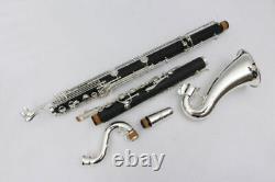 New (Low C) bass Clarinet kit Hard Bakelite silver plated keys, Powerful sound