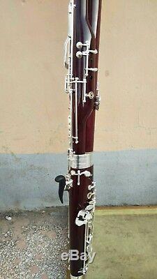 New Maple wood Body Silver Plated professional wood basson/bassoon