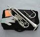 New Pro Rotary Trumpet Horn Silver Plated Upper Register Harmonic Key 132.00mm