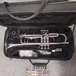 New Professional Trumpet Gold Copper Material with Silver Plating #2023new