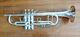 Nice Playing 1983 Silver Plated Bach Stradivarius 37 Professional Trumpet W Case