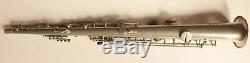 Old LOW PITCH French Adolphe sax soprano saxophone