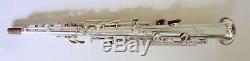 Old LOW PITCH Silver plated Buescher C- soprano saxophone