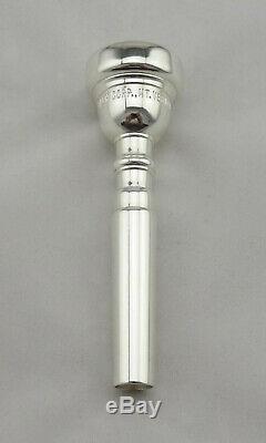 Original 60s Vincent Bach Mt Vernon NY 3C Silver Professional Trumpet Mouthpiece