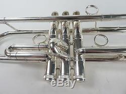 P. Mauriat PMT-655 SP Bb Trumpet in Silver-Plate with Case PMT02102712
