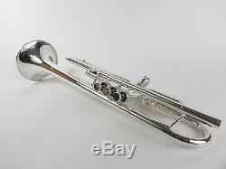 P. Mauriat PMT-655 SP Bb Trumpet in Silver-Plate with Case PMT02102712