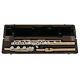 Pearl Cantabile 958 Flute 18k Rose Gold Plated B-foot Open Holes New