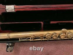 Powell HJ, Sior-Champelain flute German silver seamed body &foot 24K Gold plated