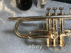 Pre-Owned King Silver Marching Trumpet 1117 (SP)