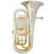 Pro Silver Plated Gold Trim. Compensating Euphonium 4 Valve Outstanding Value